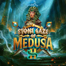 Stone Gaze of Medusa 2 online game logo by Stakelogic on vauhdikascasino.fi